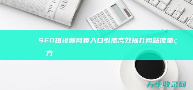 SEO短视频网页入口引流 高效提升网站流量的方法 (seo短视频网页入口引流)