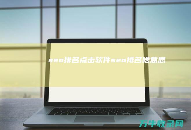 seo排名点击软件 (seo排名啥意思)